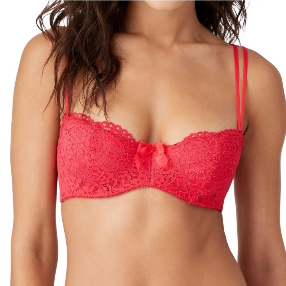 b.tempt’d by Wacoal Lace Ciao Bella Balconette Bra Underwire Adjustable Straps